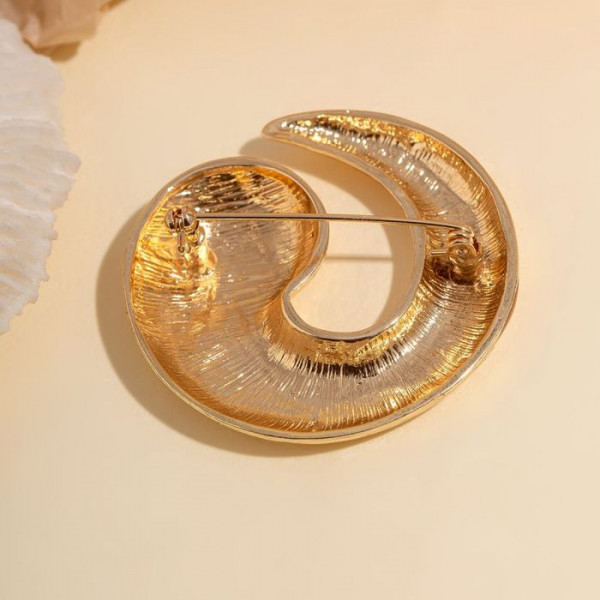 Объемные серьги-пусеты двойные кольца CJM58726