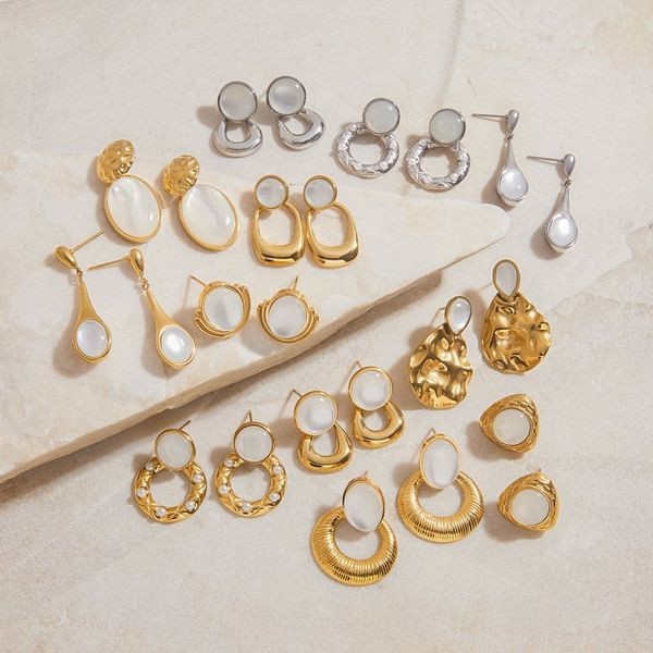 Серьги сталь CJL41000