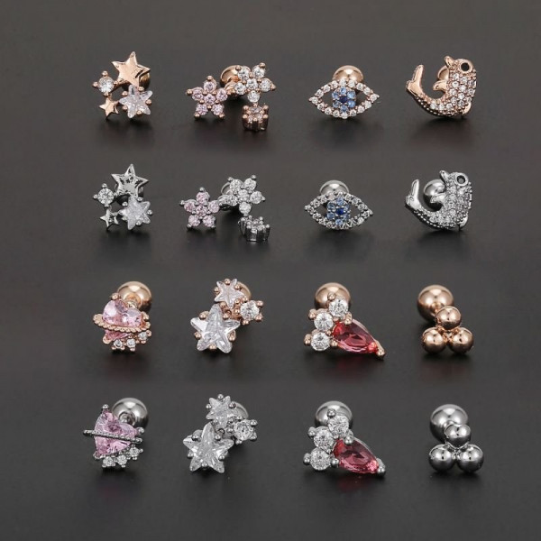 Пирсинг в уши CJE09269