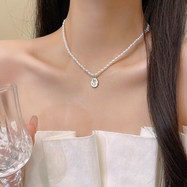 Колье из стали CJH63645