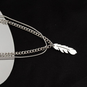 Колье медицинская сталь J10971CJJ