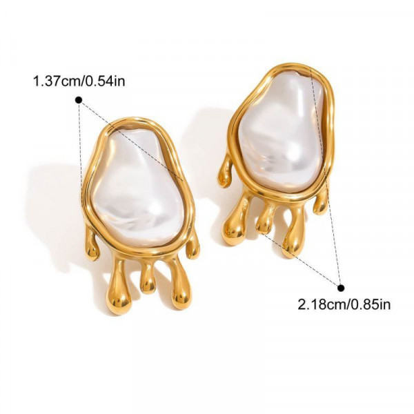 Серьги сталь CJL33956