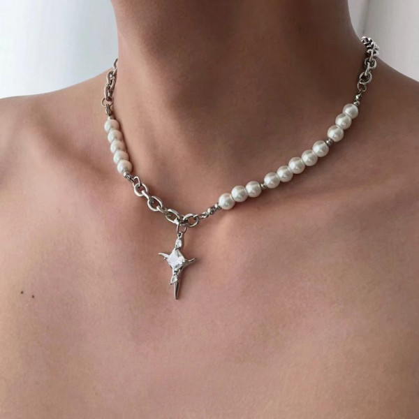 Колье из стали CJH78383