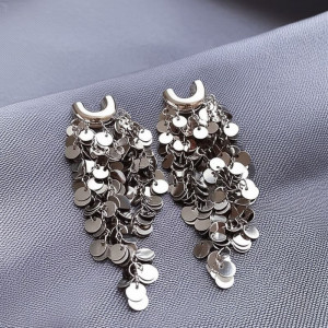 Серьги ювелирный сплав с серебряным гвоздиком J10398CJJ