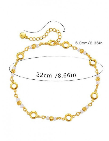 Браслет с перламутровыми звеньями Z29553