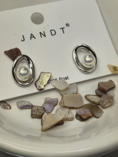 Серьги медь с напылением золотом J10713CJJ