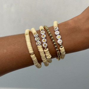 Набор браслетов с перламутровыми вставками CJL50357