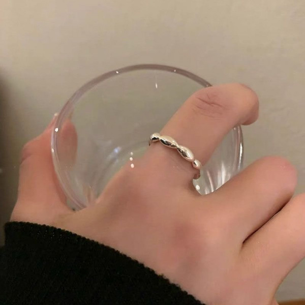 Широкое кольцо из множества жемчужных дорожек N66680