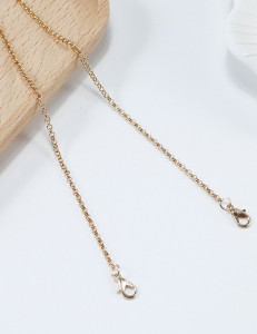 Цепочка для очков золотистая тонкая L00737