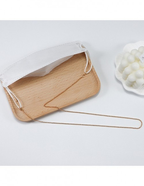 Цепочка для очков золотистая тонкая L00737