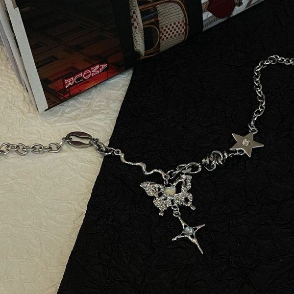 Колье из стали CJH56213