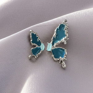 Серьги ювелирный сплав с серебряным гвоздиком J10400CJJ