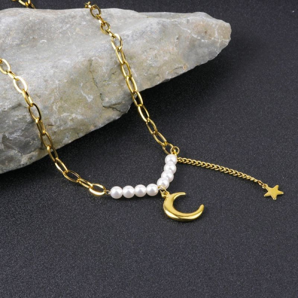 Колье из стали CJG61997