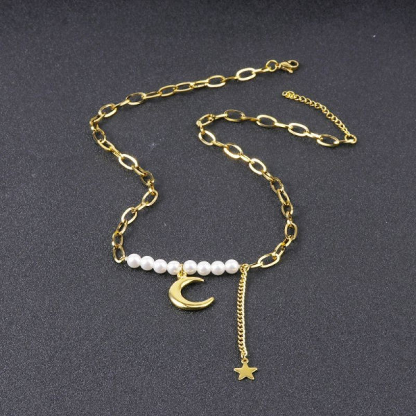 Колье из стали CJG61997