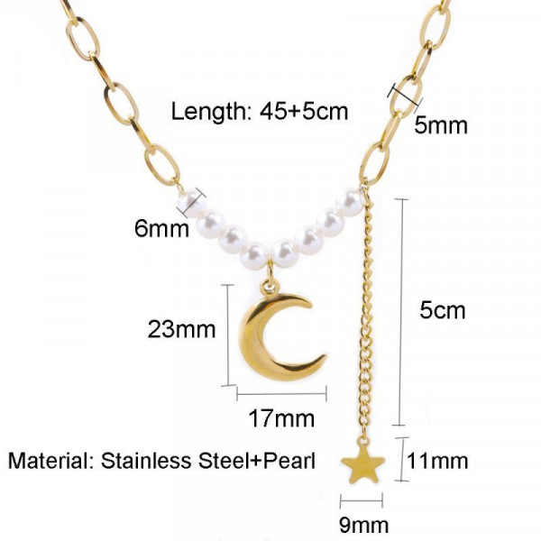 Колье из стали CJG61997