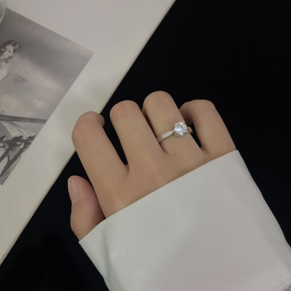 Кольцо с кристаллом 1J12336CJJ