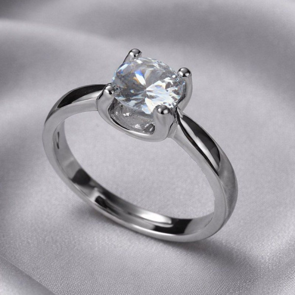 Кольцо с кристаллом 1J12336CJJ