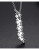 Серебристая Цепочка с вертикальной дорожкой кристаллов D06055