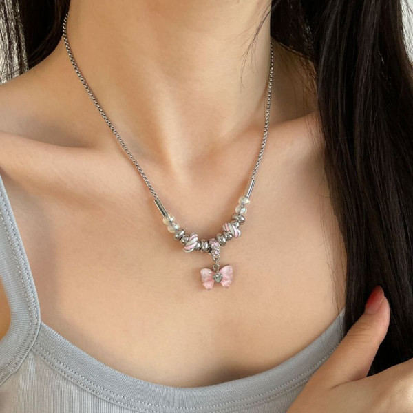 Колье из стали CJH56283