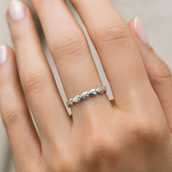 Кольцо медицинская сталь 1J12275CJJ