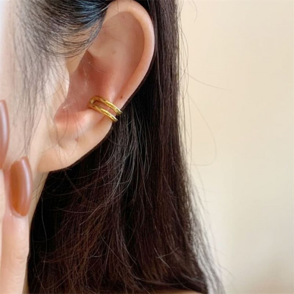 Набор золотистых каффов с плетением 1J11003CJJ