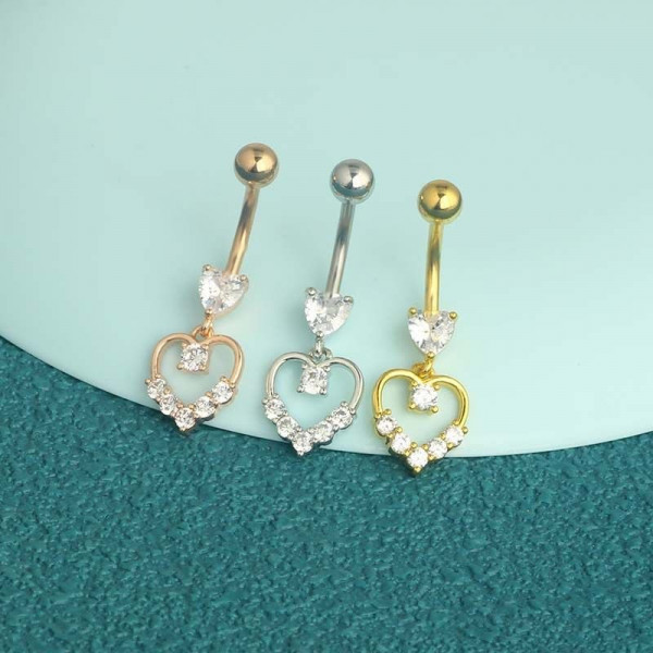 Пирсинг в пупок M86734