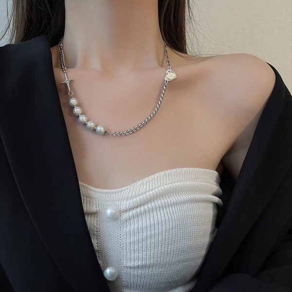 Колье из стали CJH70103