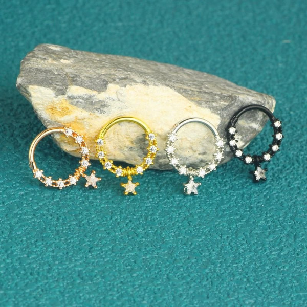 Пирсинг в нос M86662