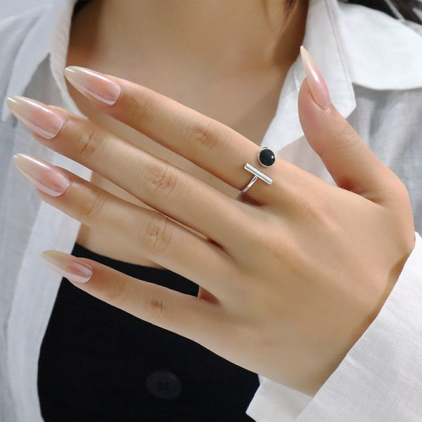 Кольцо медь напыление платиной 1J12388CJJ