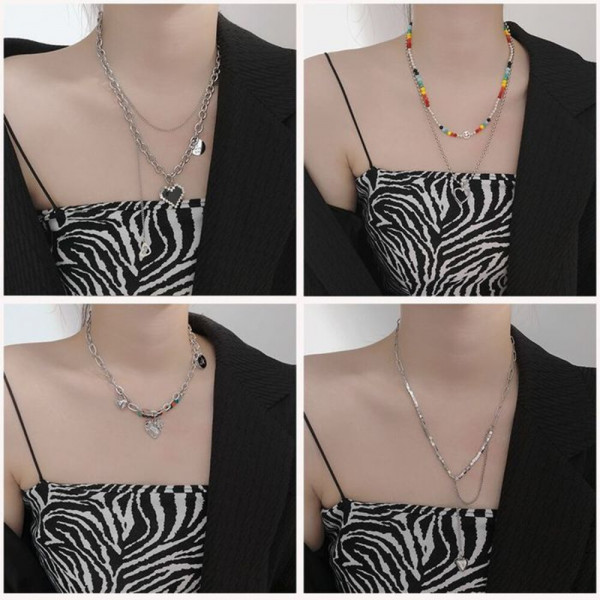 Колье из стали CJH55665