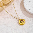 Колье из стали CJH63056