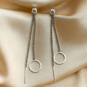 Серьги висячие ювелирный сплав 1J12277CJJ