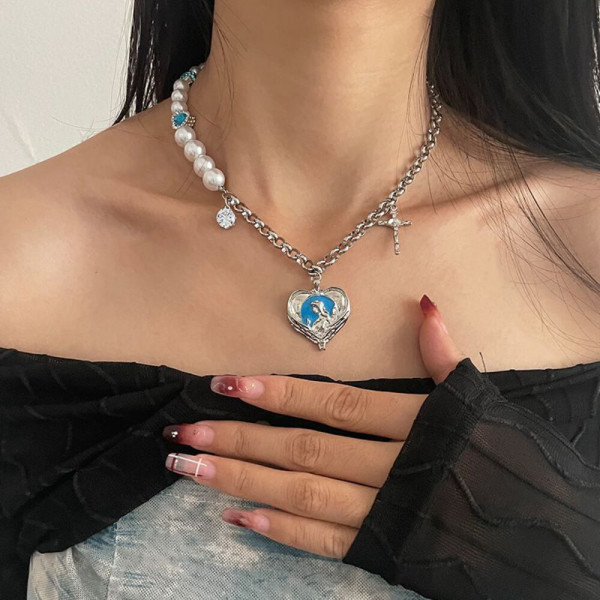 Колье из стали CJH78249