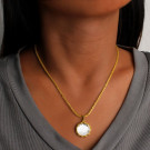 Колье из стали CJP52774