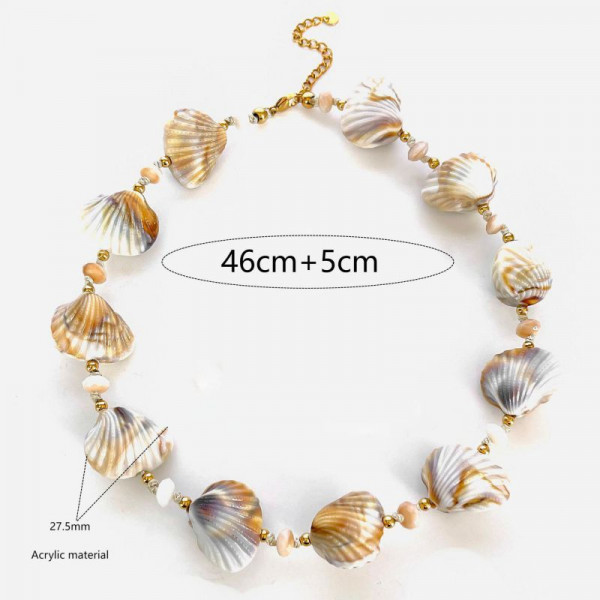 Колье из стали CJP80749