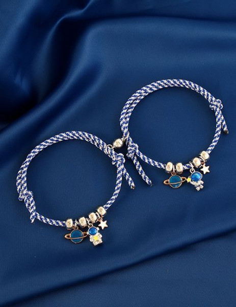 Парные браслеты космические странники с планетами G25765