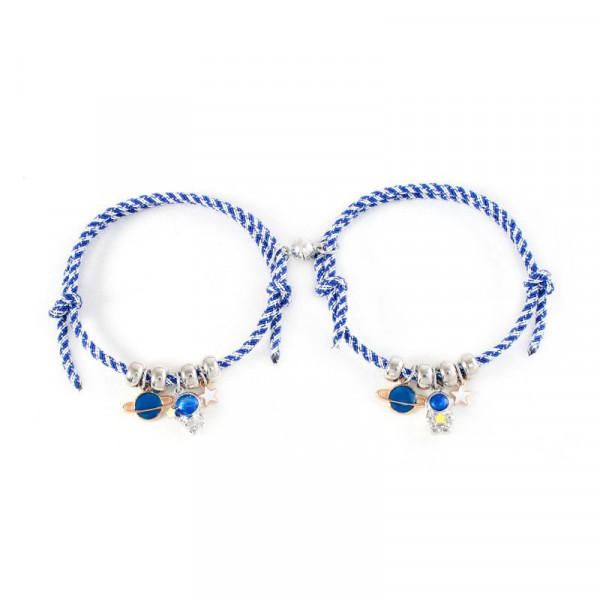 Парные браслеты космические странники с планетами G25765