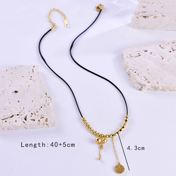 Колье из стали CJG24690