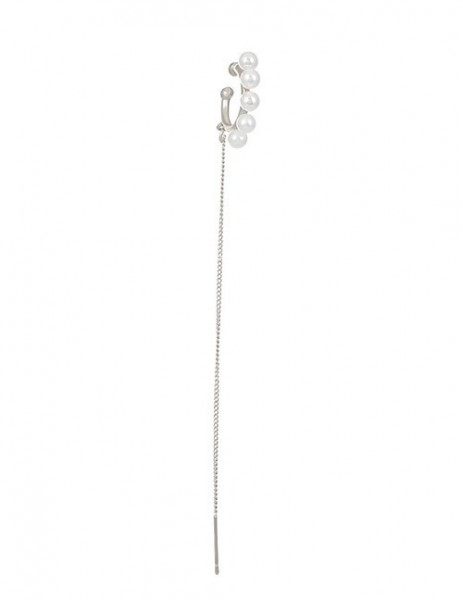 Кафф с жемчужной дорожкой и цепью T70178