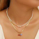 Колье из стали CJP80758