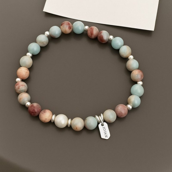 Браслет из бисера и камней 1J12175CJJ