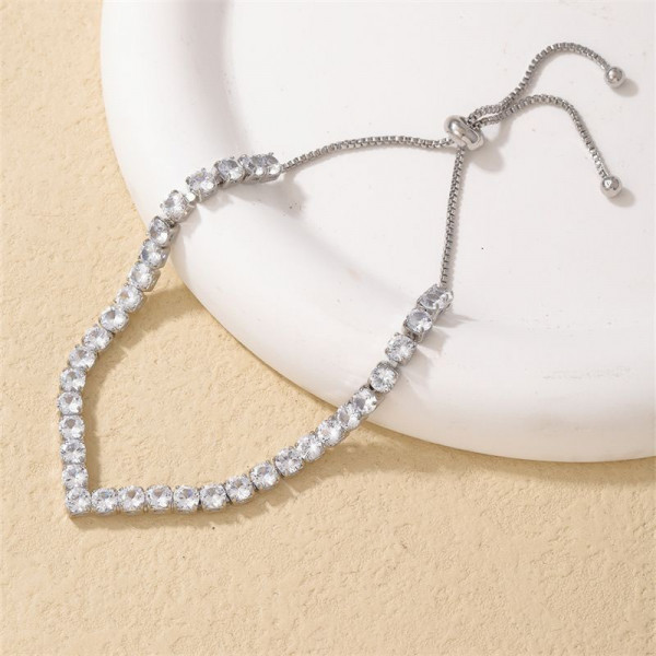 Браслет-слайдер с геометрическим контуром CJG31502