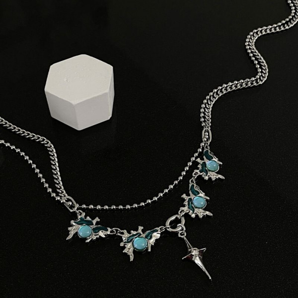 Колье из стали CJH56221