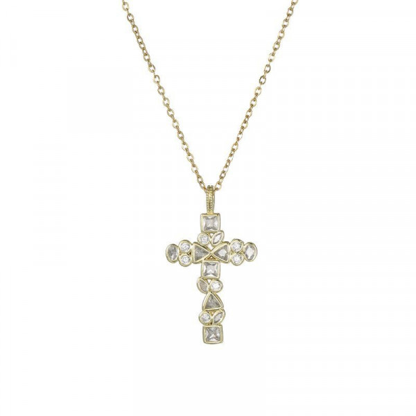 Колье из стали CJL34449