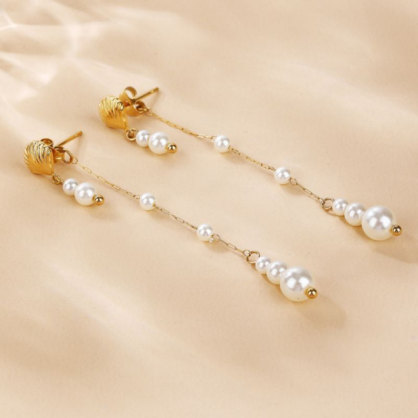 Серьги сталь CJQ29259