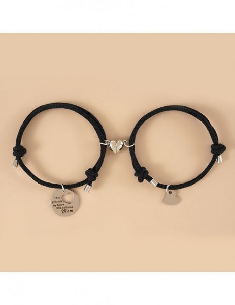 Парные браслеты морской бриз с символичными подвесками M09491