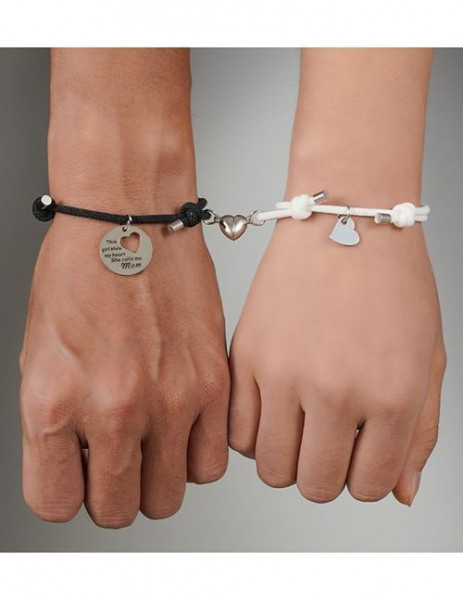 Парные браслеты морской бриз с символичными подвесками M09491