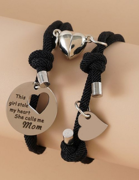 Парные браслеты морской бриз с символичными подвесками M09491