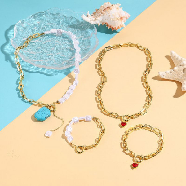 Комплект бижутерии CJN43646