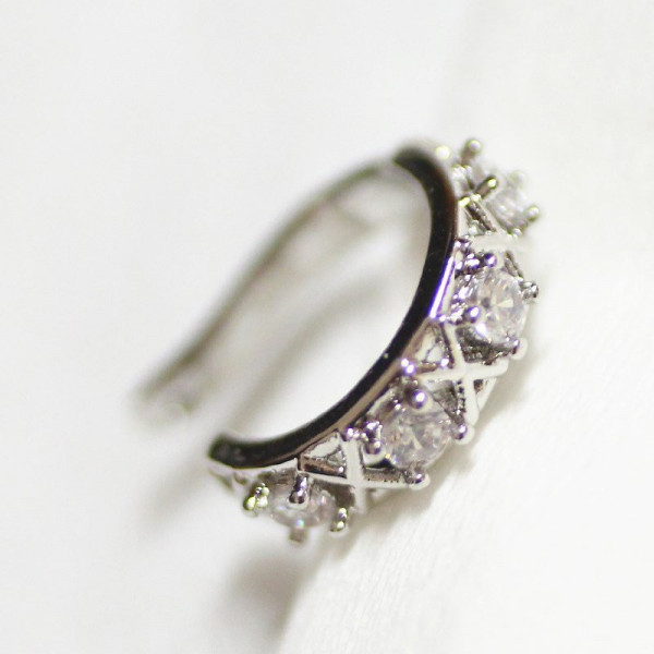 Кафф на хрящ с фианитами CJD98694